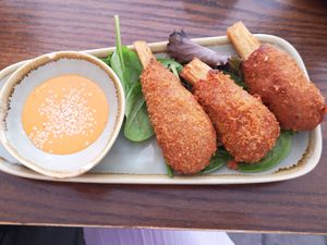 Chicken starter at The OakTree in Leigh-on-sea