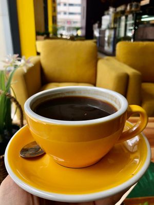 Americano at AcaiXpress Cafe in Abu Dhabi