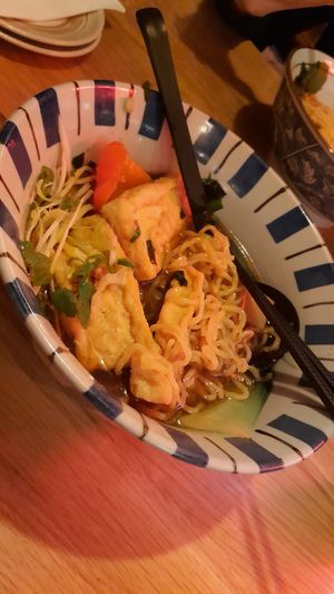 Shoyu tofu ramen at Takumi  in Utrecht