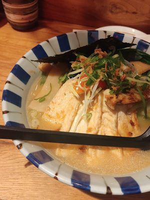 R26 vegan tofu miso ramen at Takumi  in Utrecht