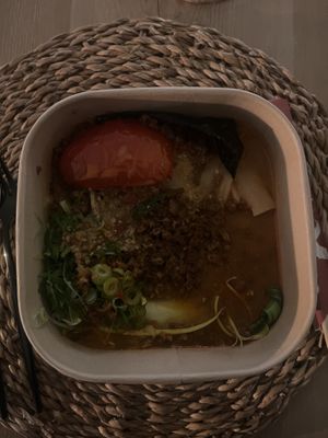 Vegan spicy ramen! Very tastyy #Veganuary at Takumi  in Utrecht