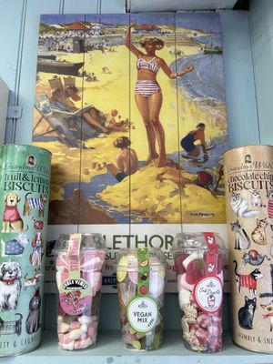 Vegan mix sweet pot  at Mablethorpe Ice Cream Company in Mablethorpe