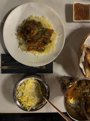 Gemüsecurry  at Noor Mahal in Eberbach