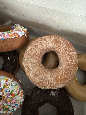 Cinnamon Sugar  at Maverick's Donut Company in Edmonton