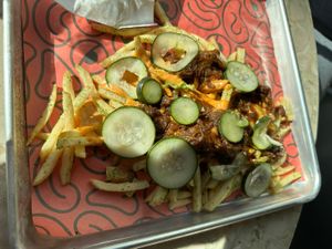 Fancy fries  at Burgare Bar in San Francisco