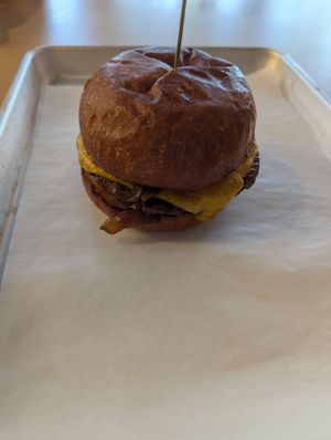 Cheeseburger at Burgare Bar in San Francisco