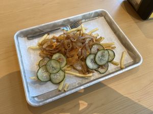 Lastad Fries ❤️  at Burgare Bar in San Francisco