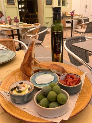 Sooo nice, tasty and fresh focaccia 👍🏻  at GRASS in Ibiza