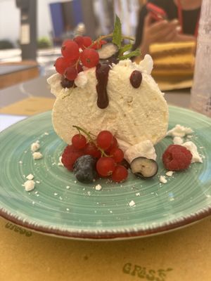 O la la this was the best desert since a long long time. 😋🤩  at GRASS in Ibiza