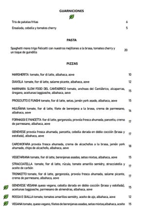 Carta  at Officine19 in Mallorca