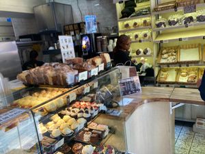 Inside at Mia's Brooklyn Bakery in New York City