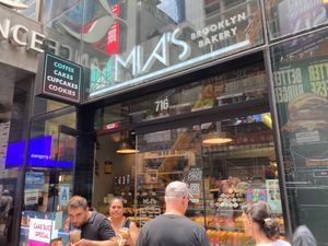 Front at Mia's Brooklyn Bakery in New York City