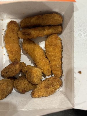 Vegan Tenders and Vegan Plant Bites  at Mr Singh's Pizza in Brampton