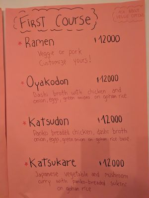 Ramen has a vegan option. Other dishes can be made vegan on request at Chica Ramen in El Chalten