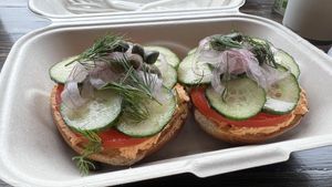 Superclassic   at Bageltopia in Berkeley