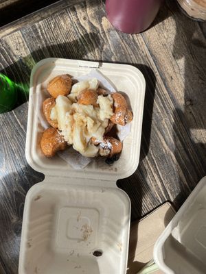 Vegan French toast bagel  at Bageltopia in Berkeley