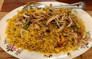 Vegetable machboos   at Al Khayma Heritage Restaurant - Souq Al Jami in Abu Dhabi