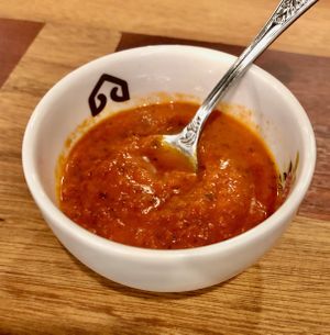 Chilli sauce   at Al Khayma Heritage Restaurant - Souq Al Jami in Abu Dhabi