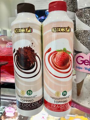 Vegan sauces  at Galato Divino - Souq Al Jami in Abu Dhabi