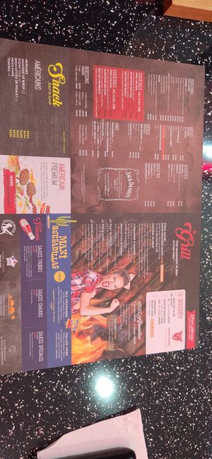 Menu au 3/3/25 at Chez Amandine in Abbeville