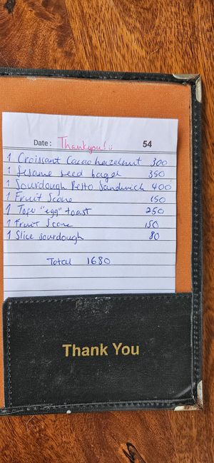  at Backwoods Bakery in Dharamshala