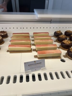 Rose rhubarb   at Giardino - Pop-Up in Paris