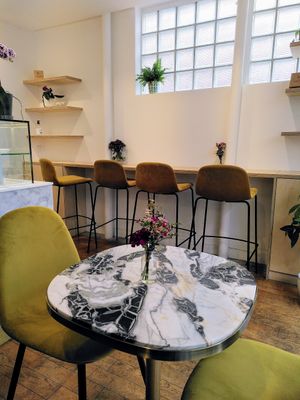 Eat-in counter at Giardino - Pop-Up in Paris