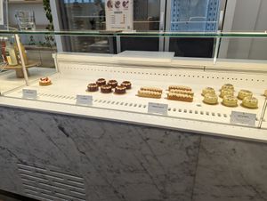 Food display at Giardino - Pop-Up in Paris