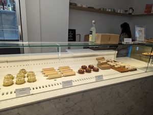 Food display at Giardino - Pop-Up in Paris