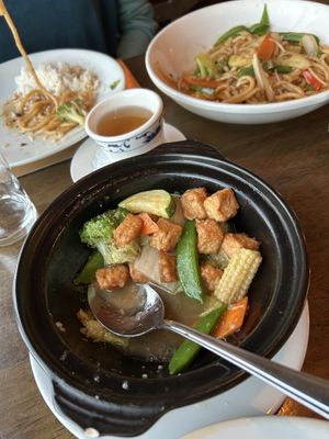 Veg noodles   at Mandarin Palace  in Londonderry