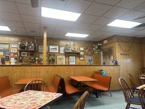 there are sit down and takeout options.  at Galassi's Sub Shop in North Tonawanda