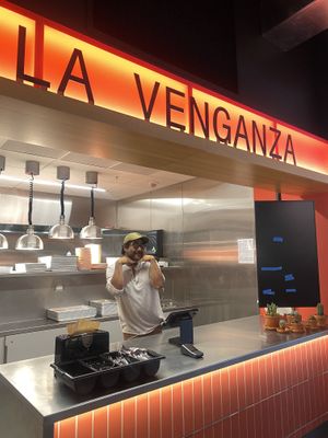 After Thanking Chef/Owner Raul Medina - for the Delicious Food 💕  at La Venganza in San Francisco