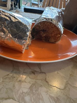 Pollo burrito  at La Venganza in San Francisco