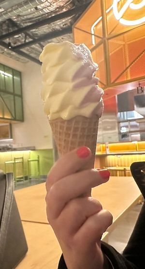 Pineapple strawberry swirll  at SNÖBERG in San Francisco