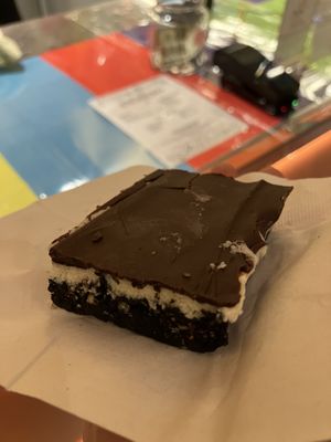 Nanaimo bar  at SNÖBERG in San Francisco