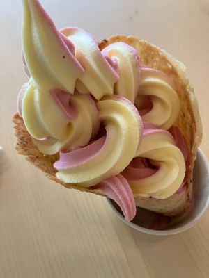 Humongous servings at SNÖBERG in San Francisco