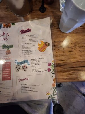 Menu at Tacos 'N' Tequilas - Caroline Springs  in Caroline Springs