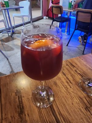 Red sangria at Tacos 'N' Tequilas - Caroline Springs  in Caroline Springs
