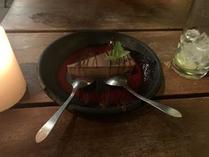   at Cafe Zorba in Medellin