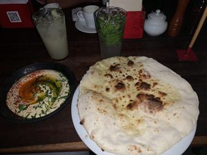   at Cafe Zorba in Medellin