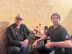   at Cafe Zorba in Medellin