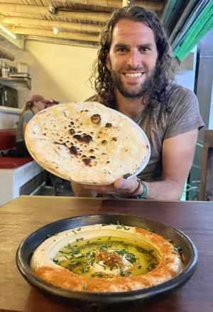   at Cafe Zorba in Medellin