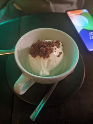 Piña y coco (10.000 COP) - 4/5 at Cafe Zorba in Medellin