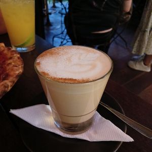 Latte chai at Cafe Zorba in Medellin