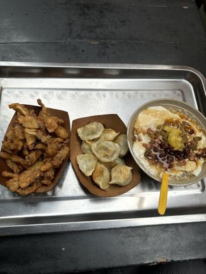 The dishes I ordered   at Daci Temple Vegetarian Food - 大慈寺素斋 in Chengdu