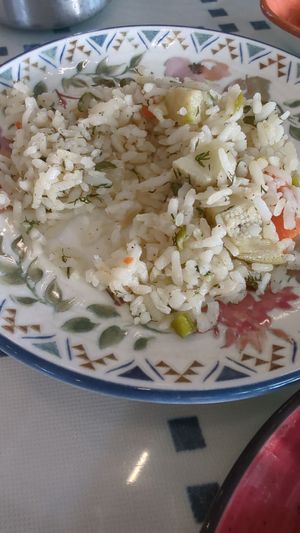 Artischocken Reis war soooo lecker aber leider nicht jeden Tag verfügbar at Avrasya Ev Yemekleri in Izmir