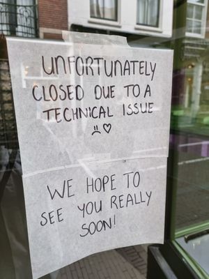 Was unfortunately closed ... at Have a Roll in Utrecht