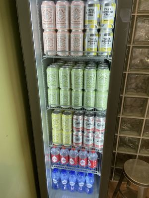 Pre-packaged drinks  at Have a Roll in Utrecht