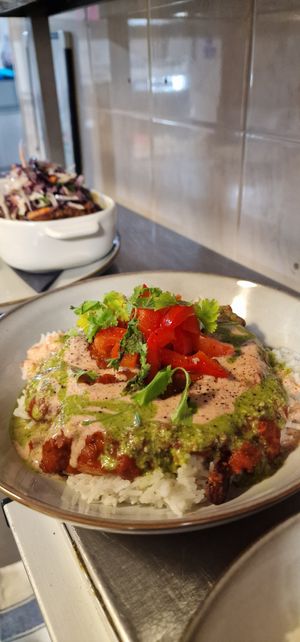 Smokey chipotle mixed beans chilli VG and GF at Lafayette's Margate in Margate