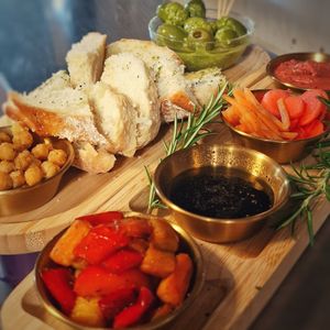 Mezze board sharer VG GFO at Lafayette's Margate in Margate